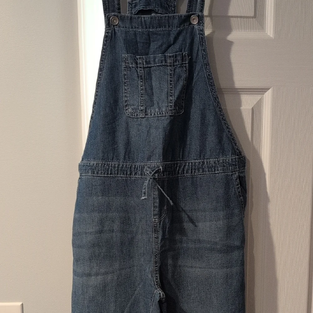 The Children's Place Dark Wash Denim Overalls